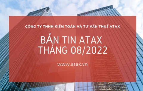 BẢN TIN ATAX THÁNG 08/2022
