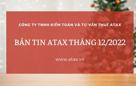 BẢN TIN ATAX THÁNG 12/2022